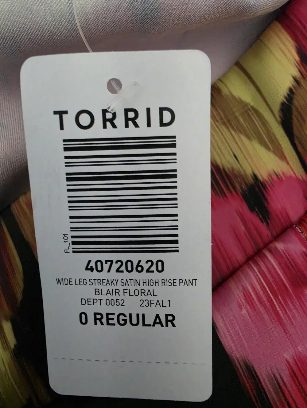 Torrid Floral Satin Cottagecore Relaxed Blazer- Wide Leg High Rise Pant Set L/1X